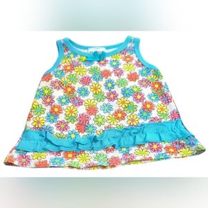 Basic Editions Vintage Floral Top Size 18 Months.